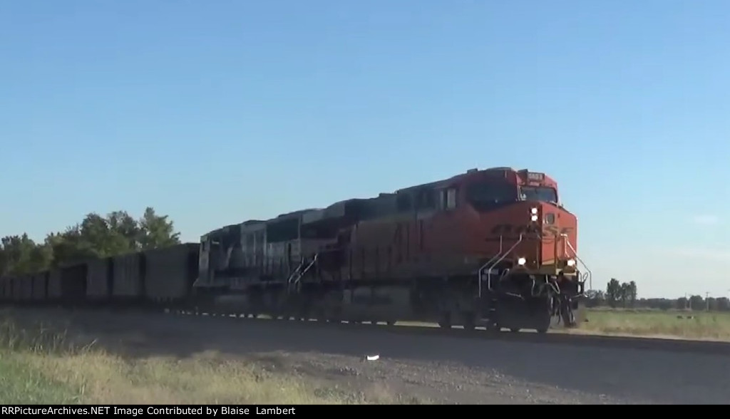 BNSF coal train